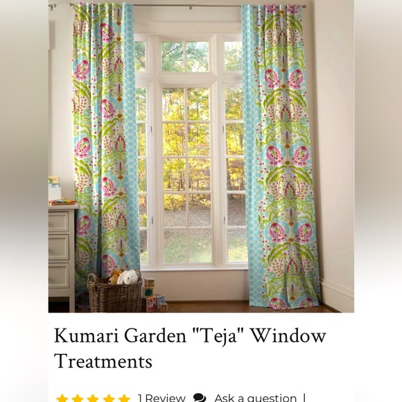 Carousel Designs baby bedding set in Kumari Garden print - Picture 2 of 5